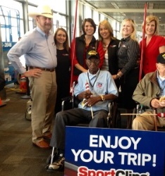 Sport Clips With The Honor Flight Network